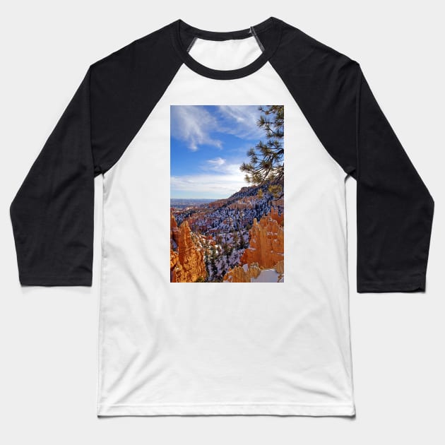 Bryce Canyon - Utah USA Baseball T-Shirt by pops